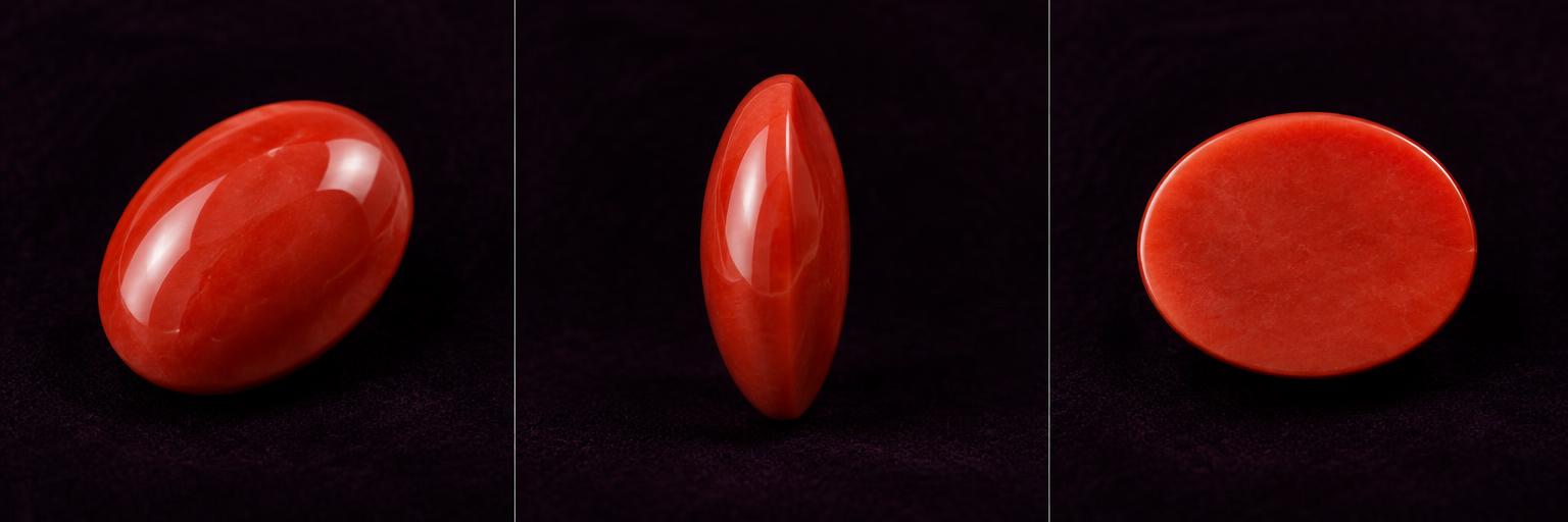Red Coral · Tilted view design illustration
